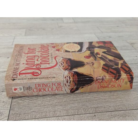 Dying for Chocolate by Diane Mott Davidson SIGNED Goldy Culinary Mystery PB - Picture 7 of 13